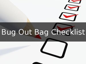 Bug Out Bag Checklist